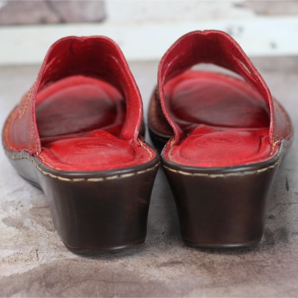 Nurture Comfort Sandals Slides 9.5M Red - Picture 6 of 7